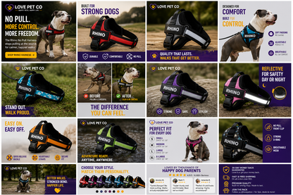 Anti-Pull Dog Harness